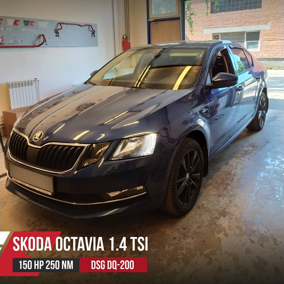 Чип тюнинг октавия 1.4tsi 150